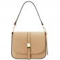 Mobile Preview: Tuscany Leather Schultertasche Nausica_TL141598_Champagner